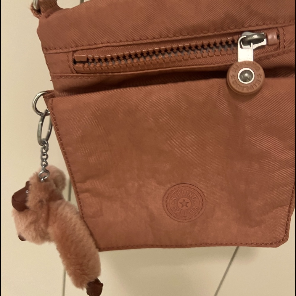 KIPLING crossbody bag - salmon color